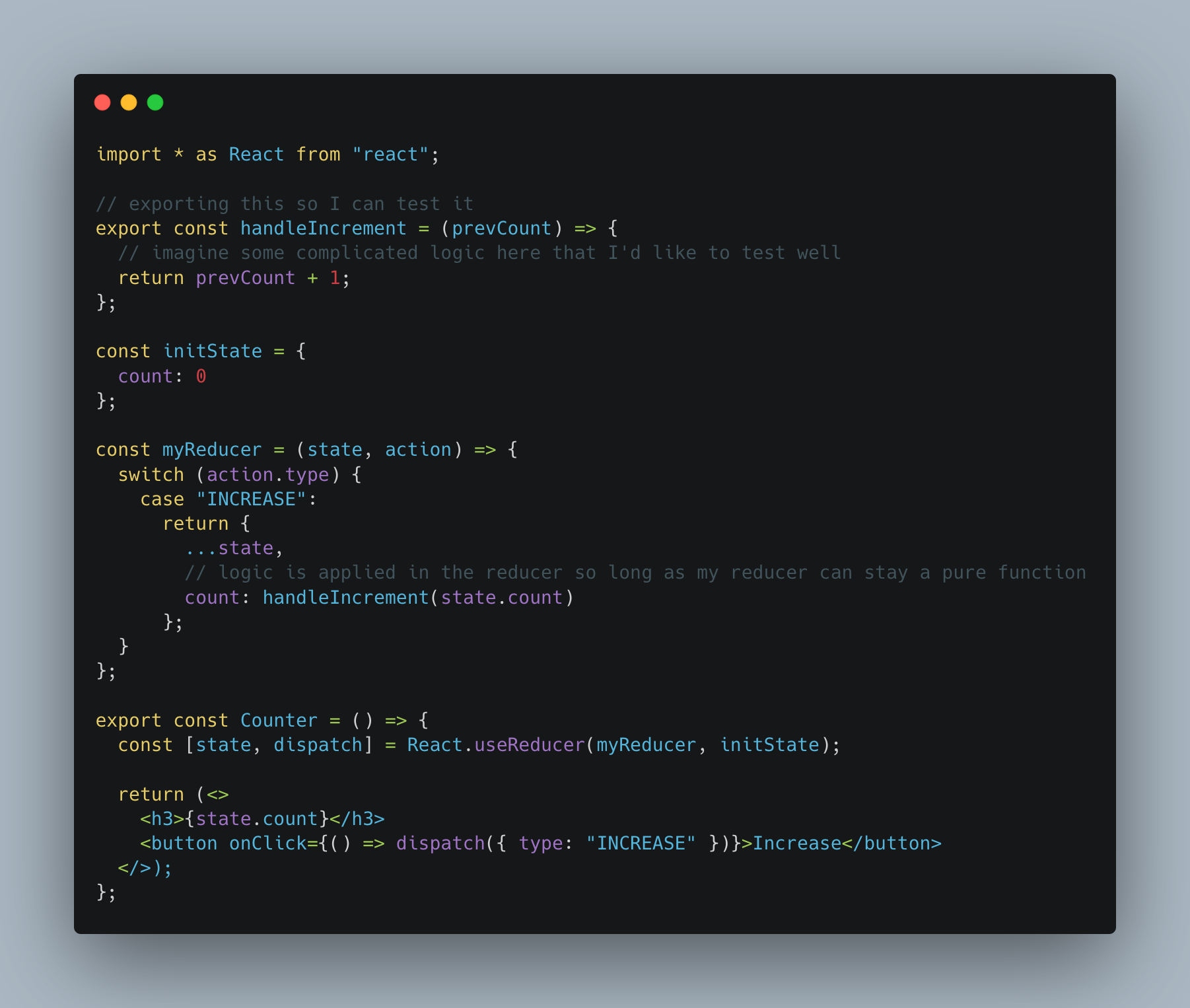 Funcions in Redux